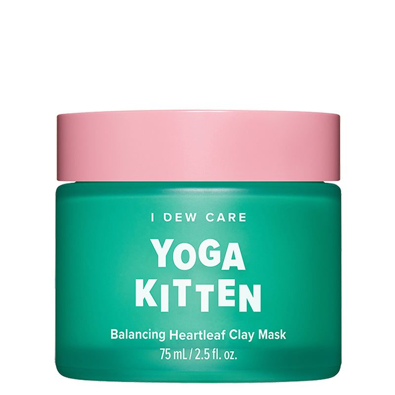 Yoga Kitten Balancing Heartleaf Clay Mask