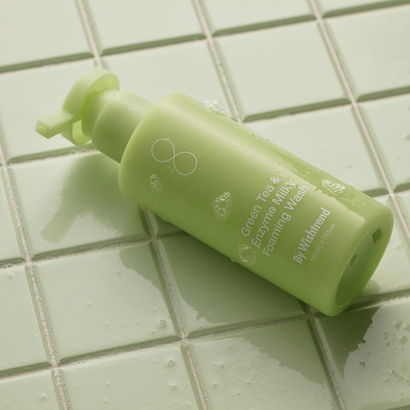 Green Tea & Enzyme Milky Foaming Wash