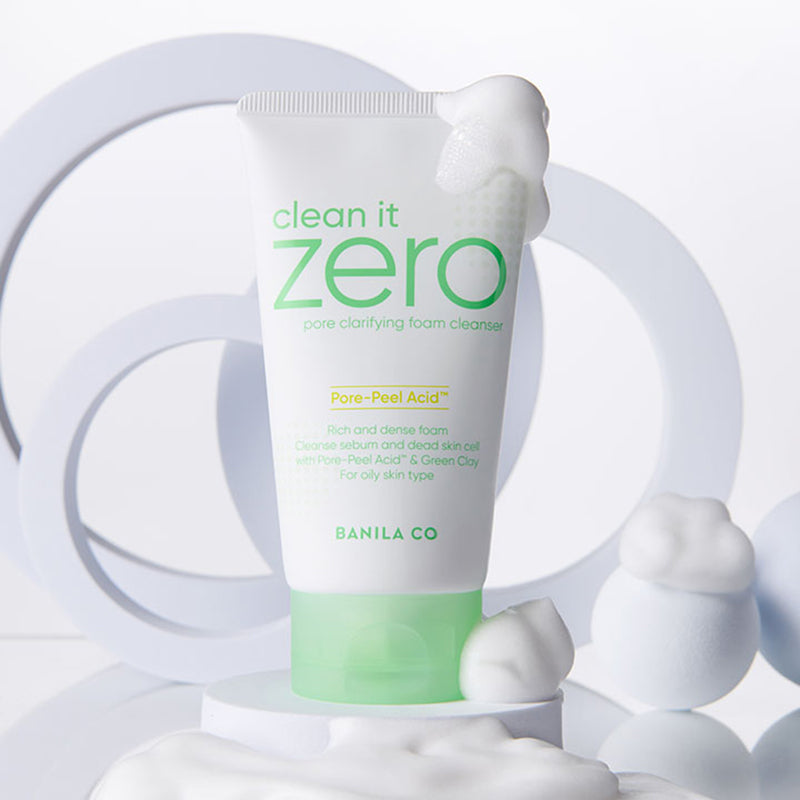 Clean It Zero Pore Clarifying Foam Cleanser