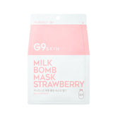  Milk Bomb Mask Strawberry - Korean-Skincare