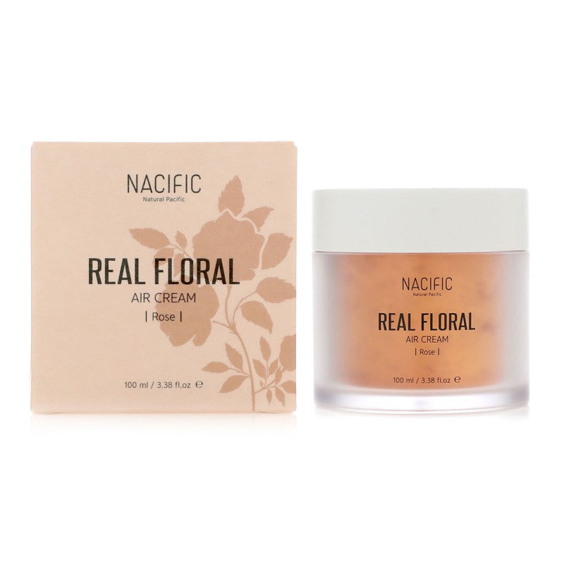 NACIFIC Real Rose Floral Air Cream - Korean-Skincare