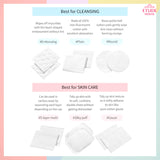  Etude house Cotton Pads #Embossing - Korean-Skincare