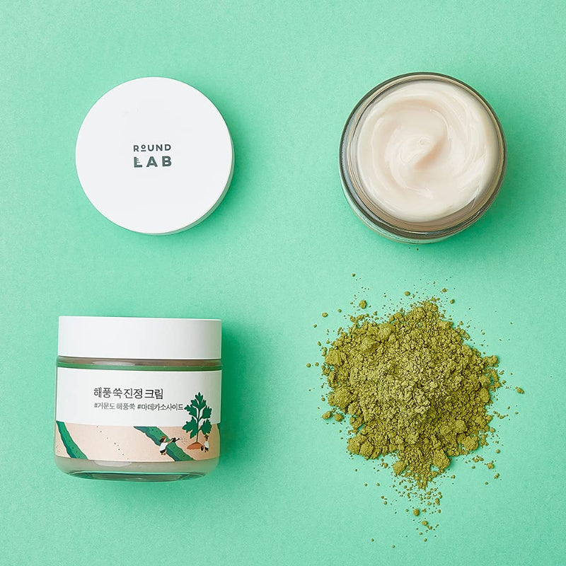 ROUND LAB Mugwort Calming Cream - Korean-Skincare