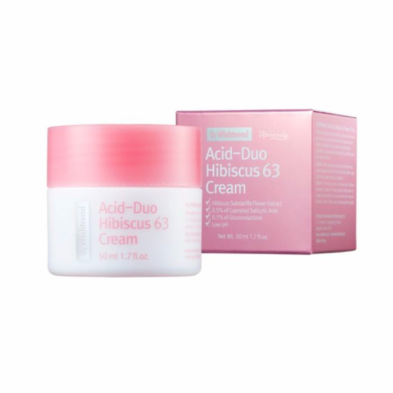 By Wishtrend Acid-Duo Hibiscus 63 Cream - Korean-Skincare