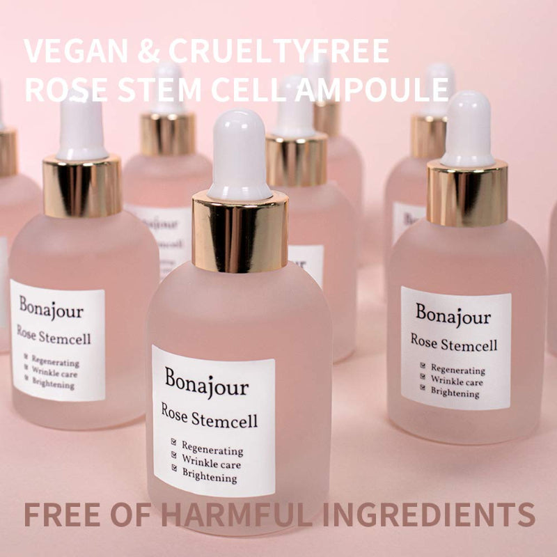 bonajour Rose Stem cell Ampoule - Korean-Skincare