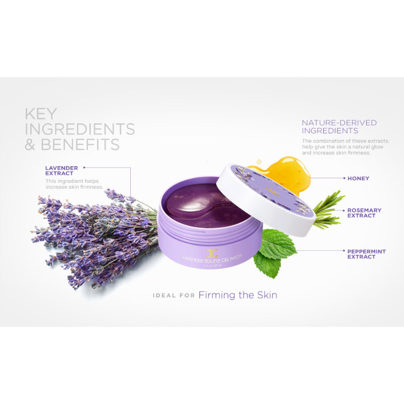  Lavender Tea Eye Gel Patch - Korean-Skincare