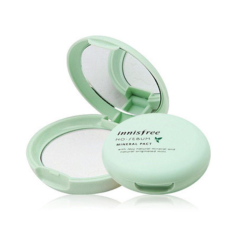 Innisfree No sebum Mineral Pact - Korean-Skincare