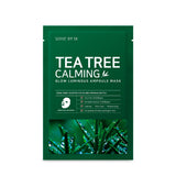 Some By Mi Tea Tree Calming Glow Luminous Ampoule Mask - Korean-Skincare