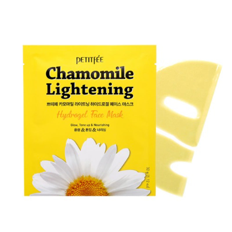  Chamomile Lightening Hydrogel Face Mask - Korean-Skincare