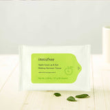 Innisfree Apple Seed Lip and Eye Remover Tissue - Korean-Skincare