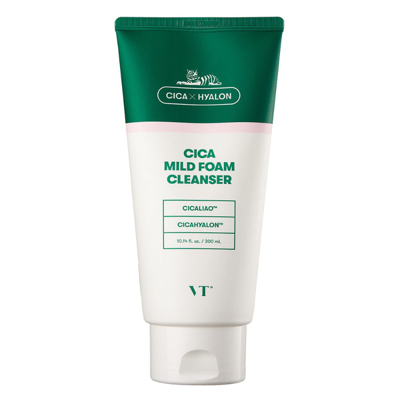 VT Cosmetics Cica Mild Foam Cleanser - Korean-Skincare