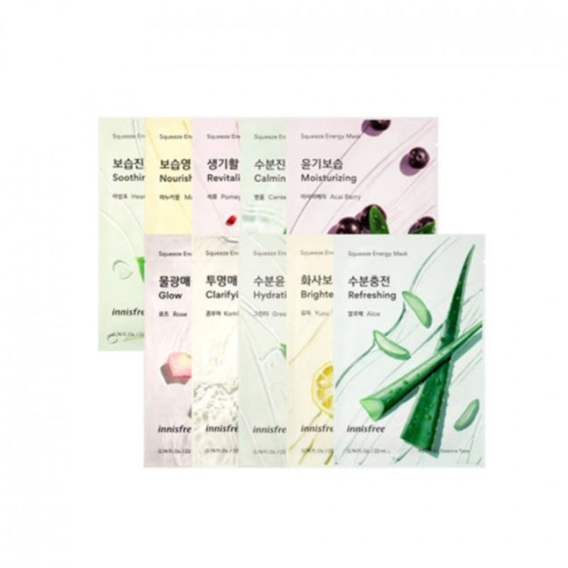  Squeeze Energy Mask - Korean-Skincare