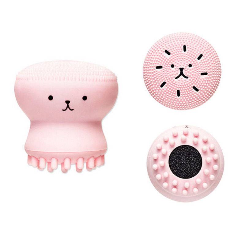 Etude House Exfoliating Jellyfish silicon brush - Korean-Skincare